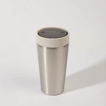 Circular Stainless Steel Travel Mug, 12oz You & Me Bundle