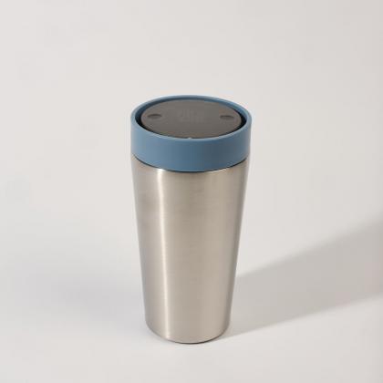 Circular Stainless Steel Travel Mug, 12oz You & Me Bundle