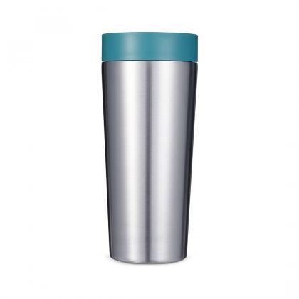 Circular Stainless Steel Travel Mug, 16oz You & Me Bundle