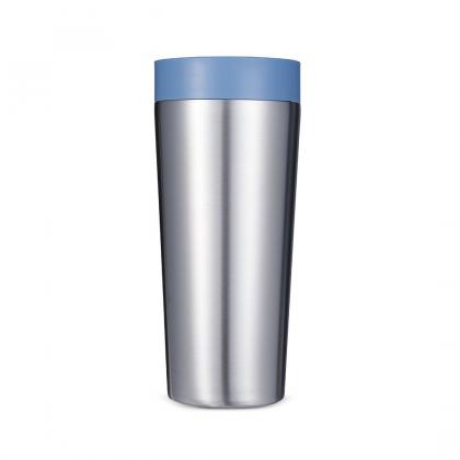 Circular Stainless Steel Travel Mug, 16oz You & Me Bundle