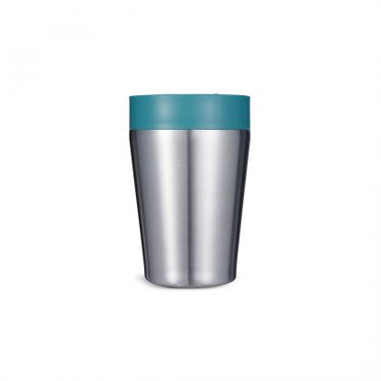 Circular Stainless Steel Travel Mug, 8oz You & Me Bundle
