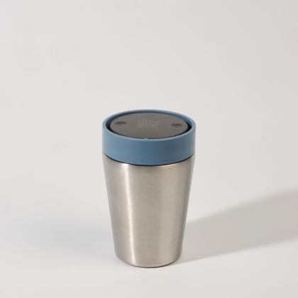 Circular Stainless Steel Travel Mug, 8oz You & Me Bundle
