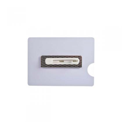 Name Badge James single, Needle, Print in full color