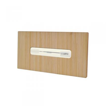 Badge Bamboo Rectangular