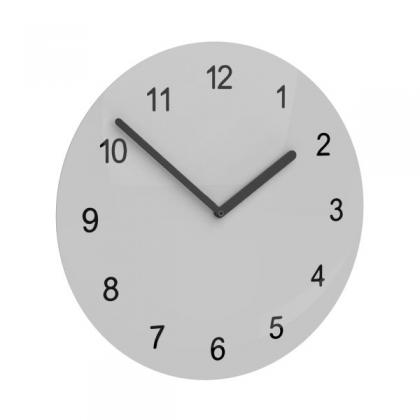 Horae Wall Clock Premium Round 240 mm, Black Clock Hands