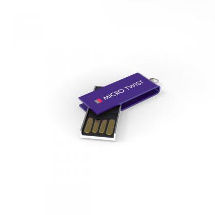 USB Stick Micro Twist Purple