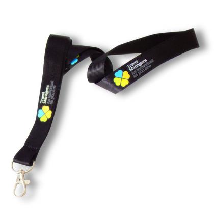 FLAT NYLON LANYARDS