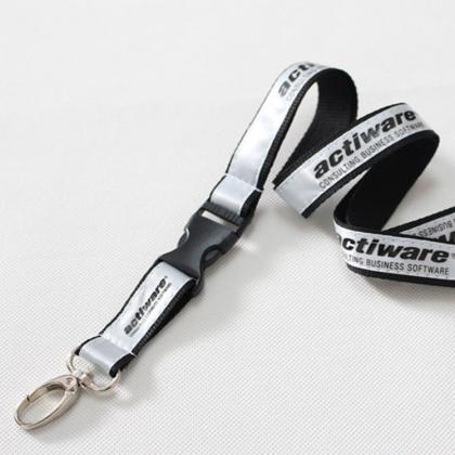 SATIN APPLIQUE LANYARDS