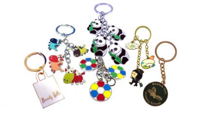 HARD ENAMEL KEYRING