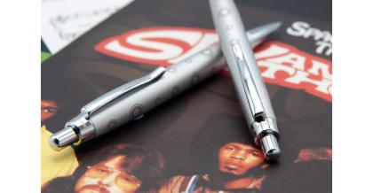 Round Funky ballpen & mechanical pencil set