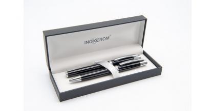 Arc ballpen & fountain pen set black
