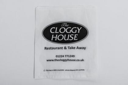 Printed Flat Kraft Bags
