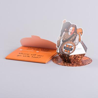Pop Up Ball And Pop Up Character Ball With Board Envelope