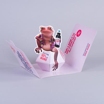 Pop Up Ball And Pop Up Character Ball With Board Envelope