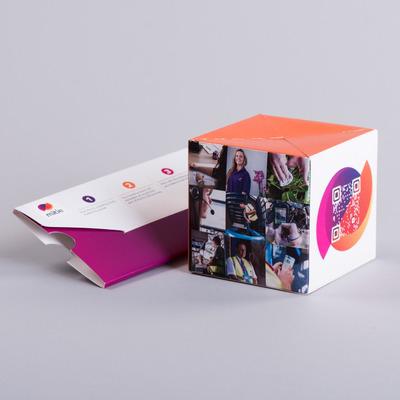 Pop Up Cube With Ripalope Or Sleeve