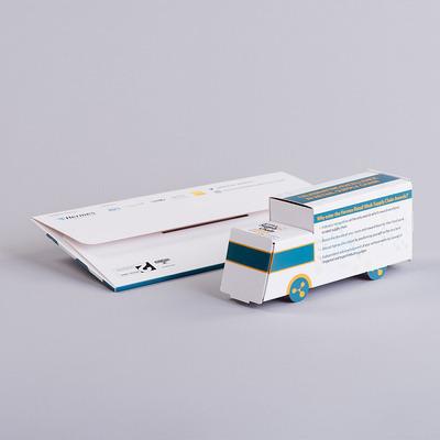 Pop Up Lorry With Board Envelope Or Sleeve