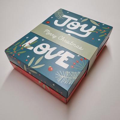 Stock Luxury Advent Calendar with 24 Boxes - JOY, PEACE & LOVE - AB_05-24