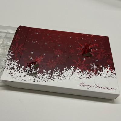 Stock Small Self Fillable Cost Effective Advent Calendar - AA_2551-red