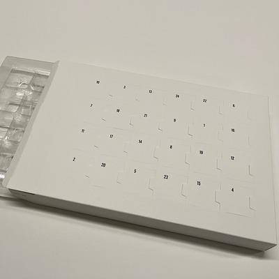 Stock Small Self Fillable Cost Effective Advent Calendar - AA_2551-numbered