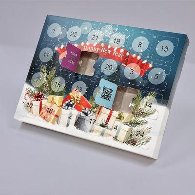Large fillable advent calendar with a Vacuum formed tray with 24 windows – AH1978 or AH_1839vt with 25 windows