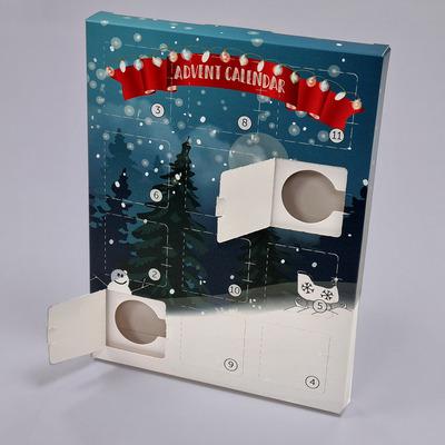 12 window advent calendar pods - AH1945