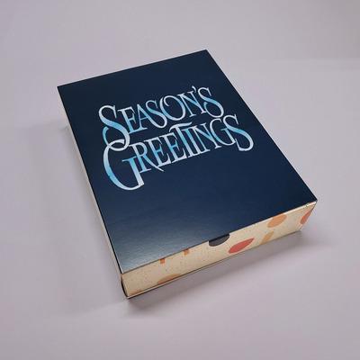 Luxury eco friendly advent calendar with 12 boxes (3 sizes) - AB05/12 or AB_06/12 (same sizeboxes)
