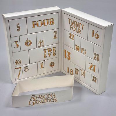 Luxury advent calendar with 24 boxes - AB05/06-24