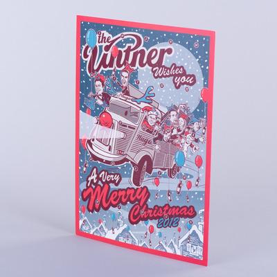 A4 traditional advent calendar