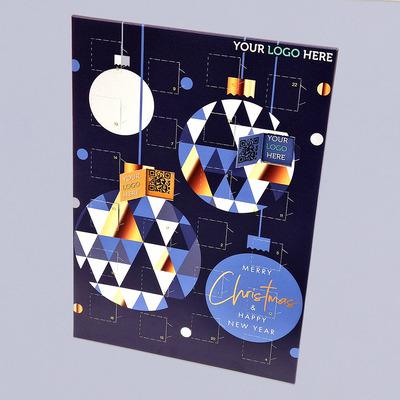 Large eco friendly chocolate advent calendar - AA 3075