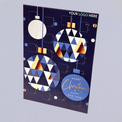 Large eco friendly chocolate advent calendar - AA 3075