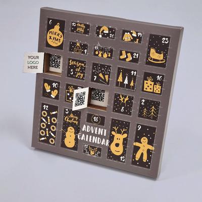 Eco friendly Advent Calendar designed for small tubs and bottles- AA2931
