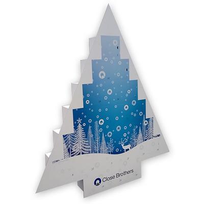 6 Foot Tall Christmas Tree Advent Calendar