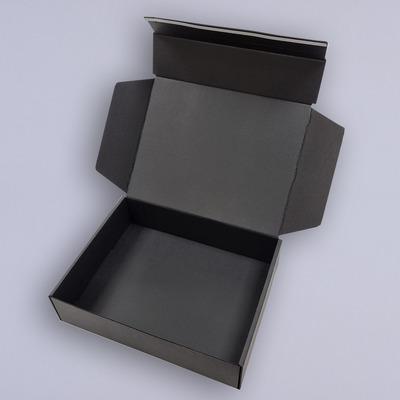 Black Corrugated Mailing Box