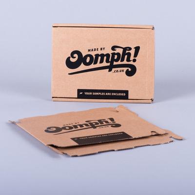 Screen Printed Corrugated Mailing Box With Fitment