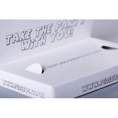 Hinged Lid Presentation Box To Hold Gift Card