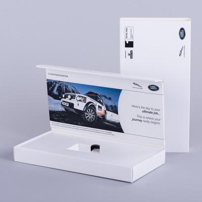 Rigid Style Hinged Lid Presentation Box With Plinth