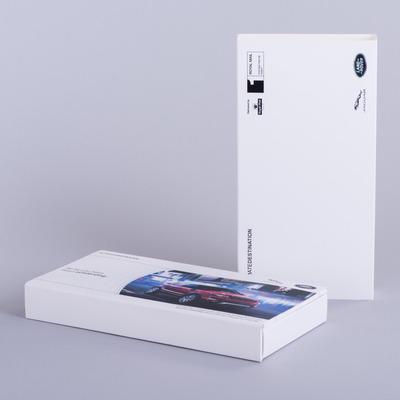 Rigid Style Hinged Lid Presentation Box With Plinth