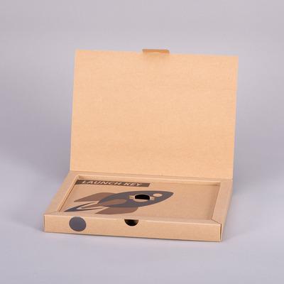 Hinged Lid Eco Friendly Box With Fitment