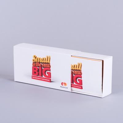 Fold Over Edge Sliding Promotional Box With Sleeve