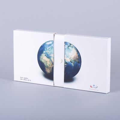 Large Centre Opening Presentation Box To Hold Brochure And CD