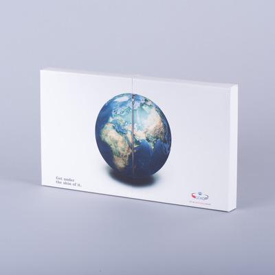 Large Centre Opening Presentation Box To Hold Brochure And CD