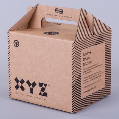 Flexo Printed Corrugated Carry Box