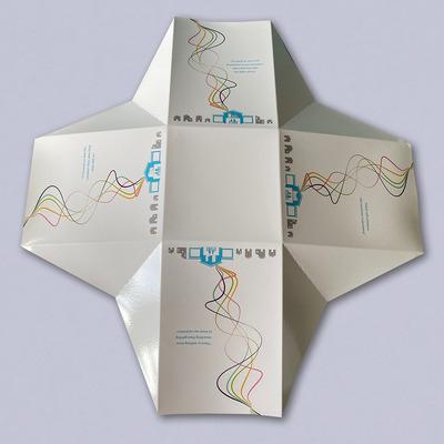 Large Fold Out Influencer Box With Lift Off Lid