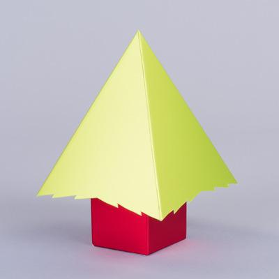 Pop Up Christmas Tree With Board Envelope