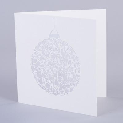 Foil Blocked Christmas Card