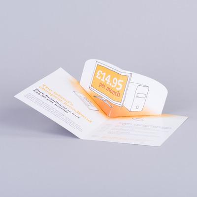 V Style 3D Pop Up Card