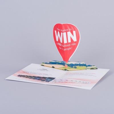 V Style 3D Pop Up Card