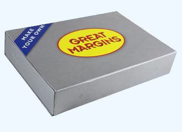4 Board Case & Tray (Rigid Paper over Board)