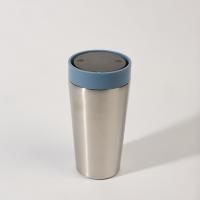 Circular Stainless Steel Travel Mug, 12oz Home & Away Bundle