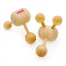 Wooden Tripod Massager